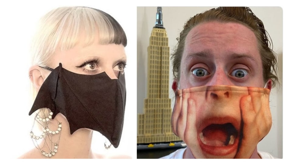 Roušky pro Halloween 2020